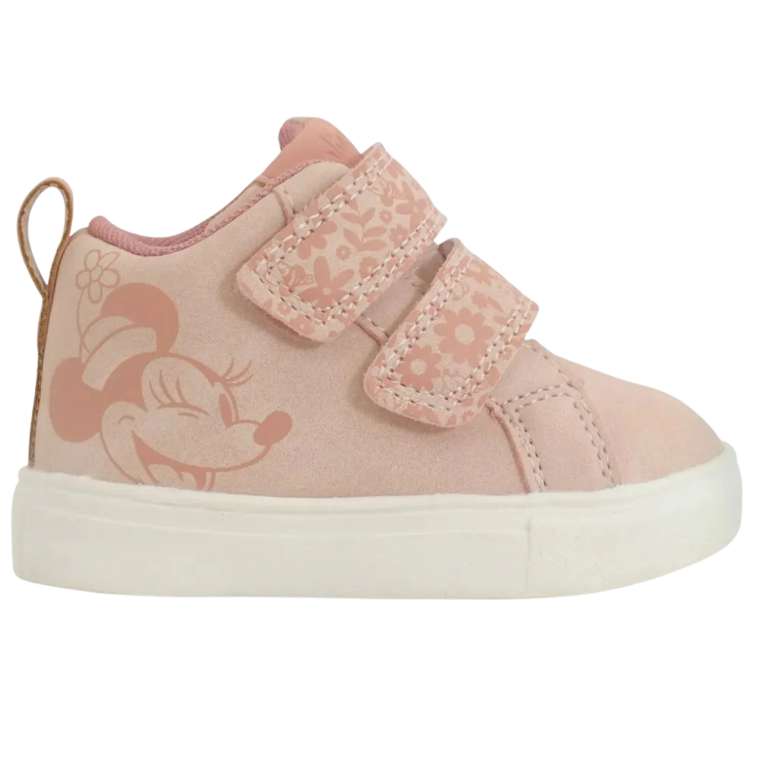 ZAPATILLA BLANCA BÁSICA  DOBLE VELCRO OPALINE 371202 30