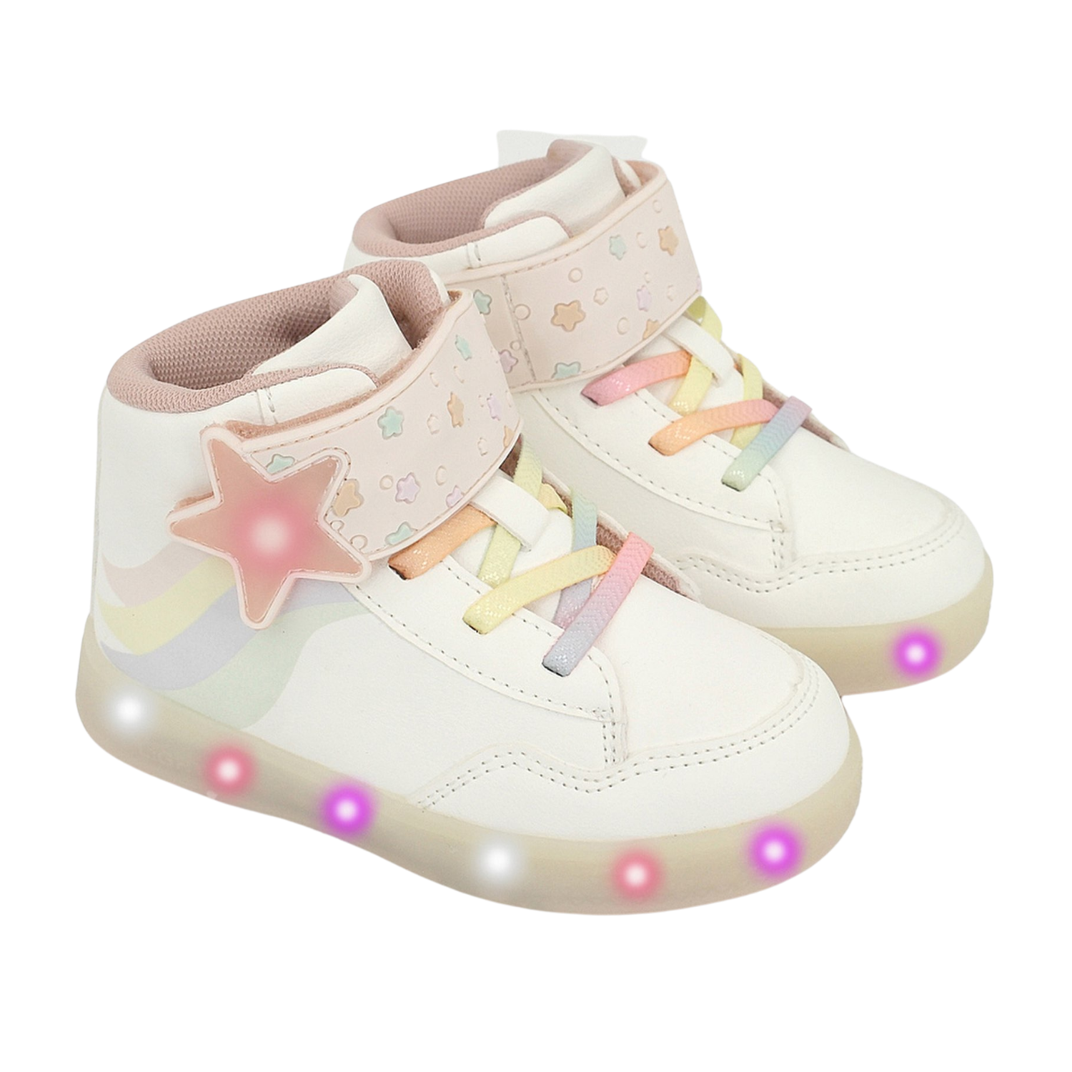 ZAPATILLA DE LUCES NIÑA CON VE COLLOKY 470402 10